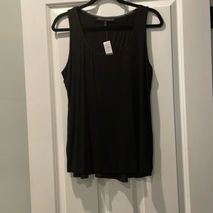 Sleeveless Black dressy shirt